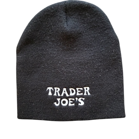 Trader Joe’s Other - Trader Joe’s RARE Black Beanie Hat Knit